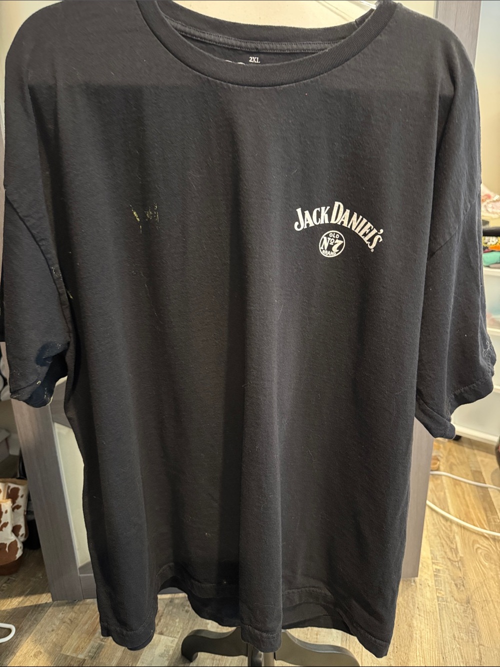 Jack Daniel’s 2012 Made in America Eagle T Shirt 2XL USA Black
